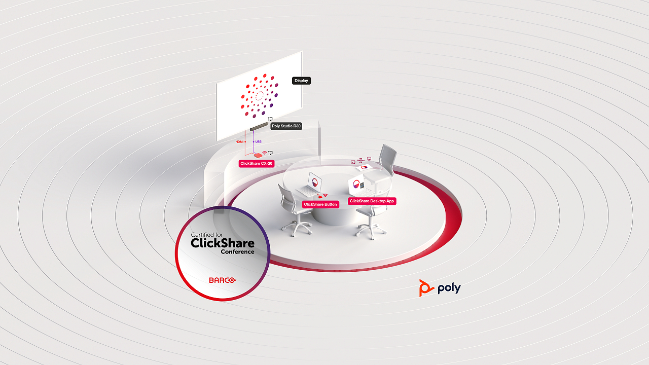 Barco Studio Barco x Poly Singapore | Video Conferencing, ClickShare Conferencing ...